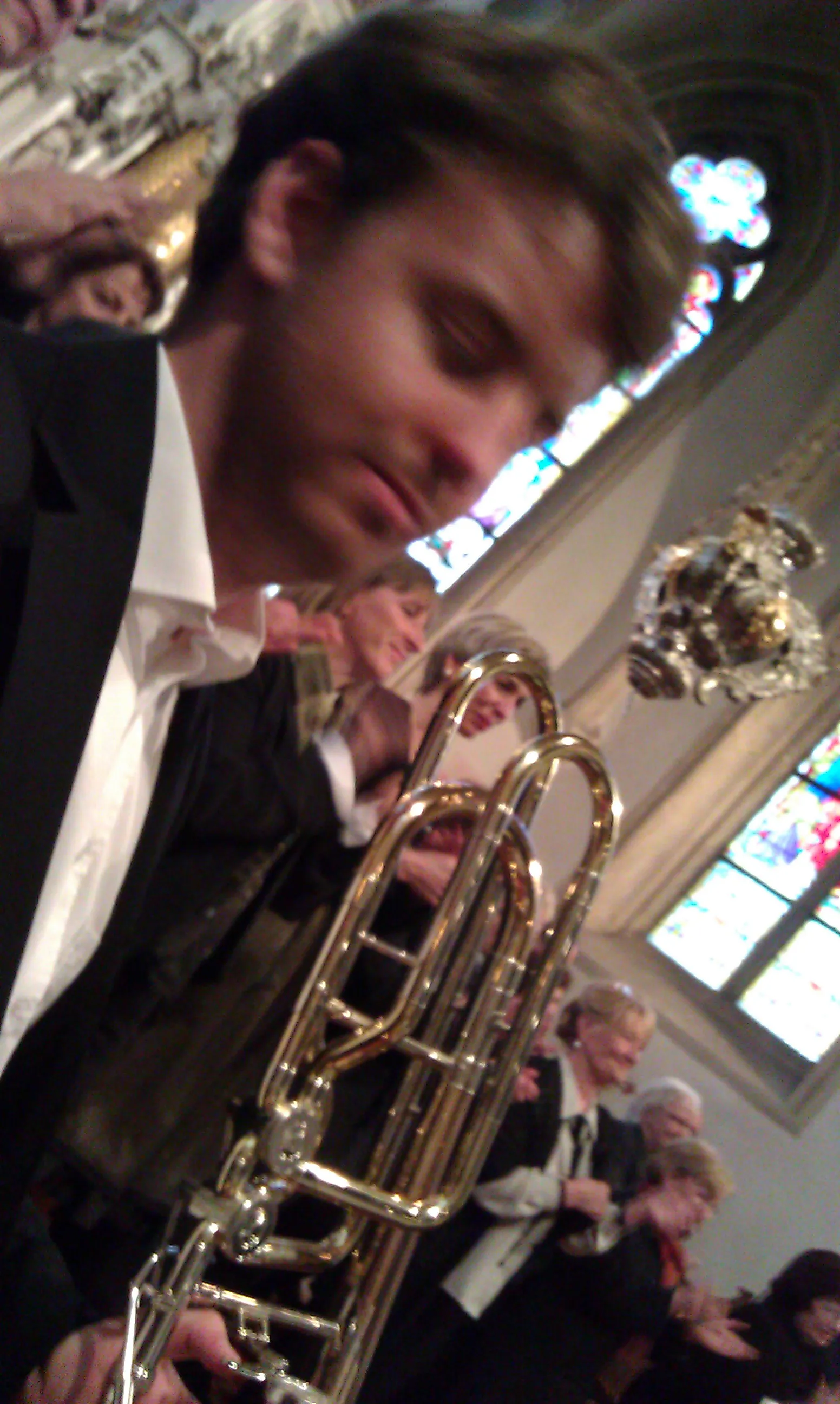 Stefan on the Trombone