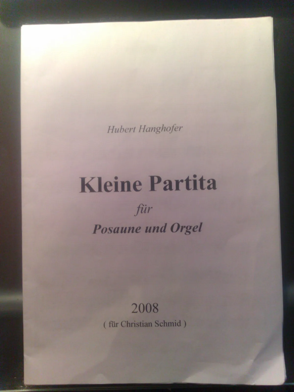 Kleine Partita