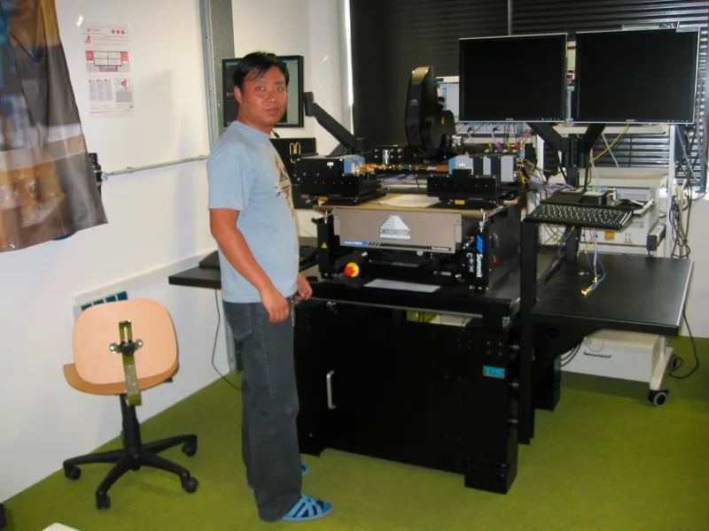 Kurt and the Waverprober / VNA station