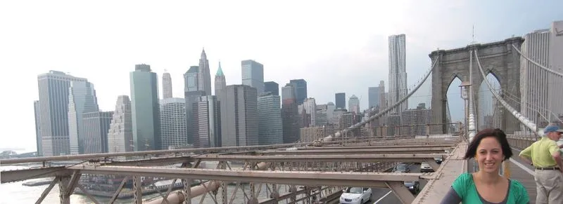 Andrea and Brooklyn Bridge